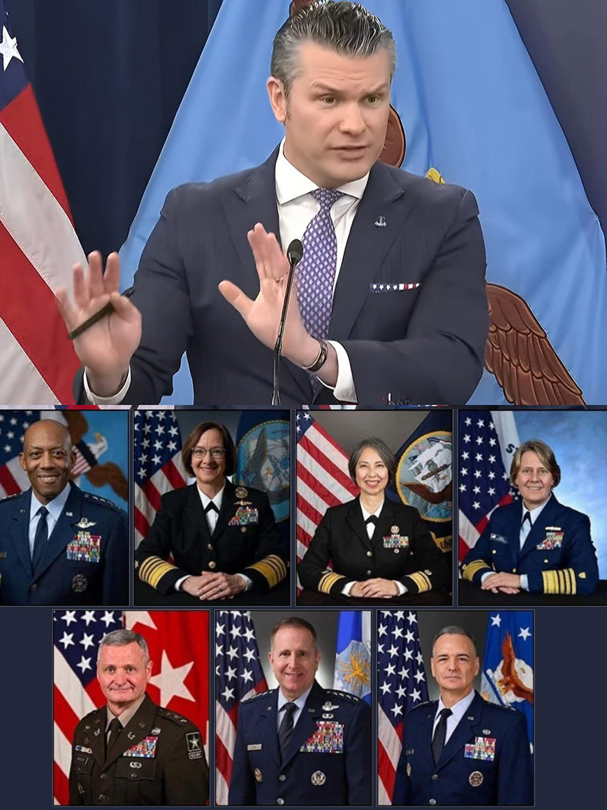 Pete Hegseth has ousted Army Chief of Staff Gen. Randy George and two other generals in the midst of the U.S.-Israel war